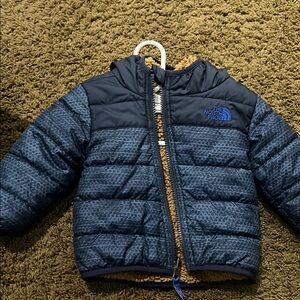The North Face Blue Puffer Jacket